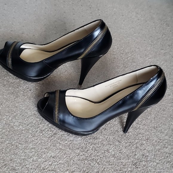 Colin Stuart Open Toe Sz 6.5 - Picture 1 of 12